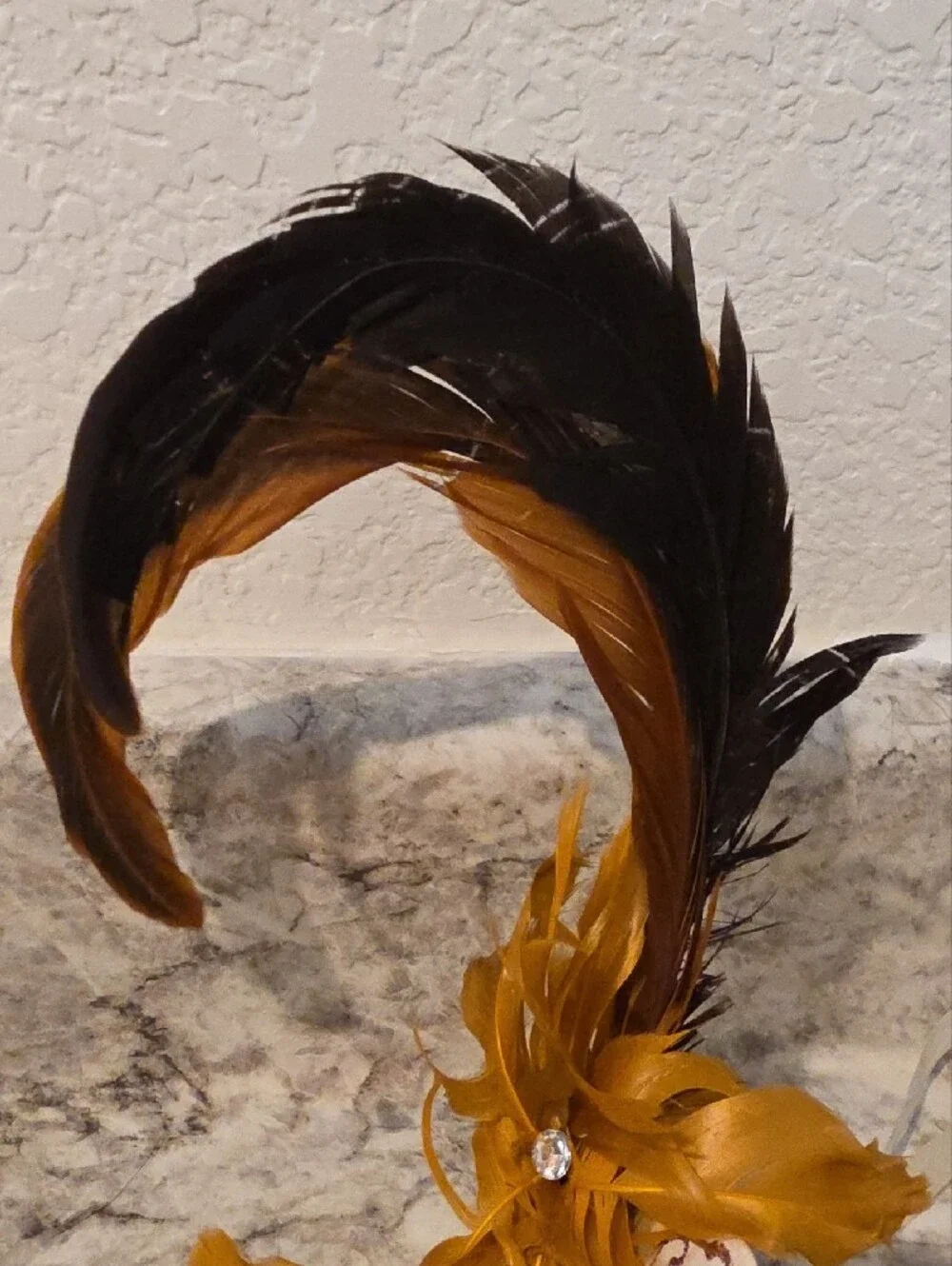 Feathered Masquerade Mask